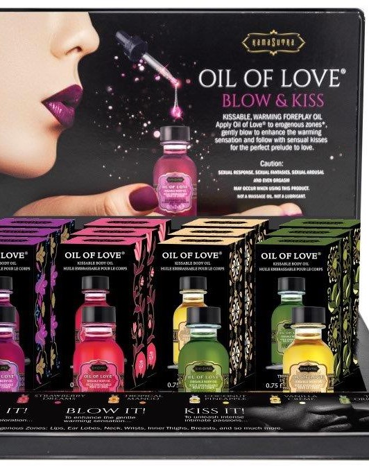 Oil of Love Pre- Pack Display - 6 Flavors