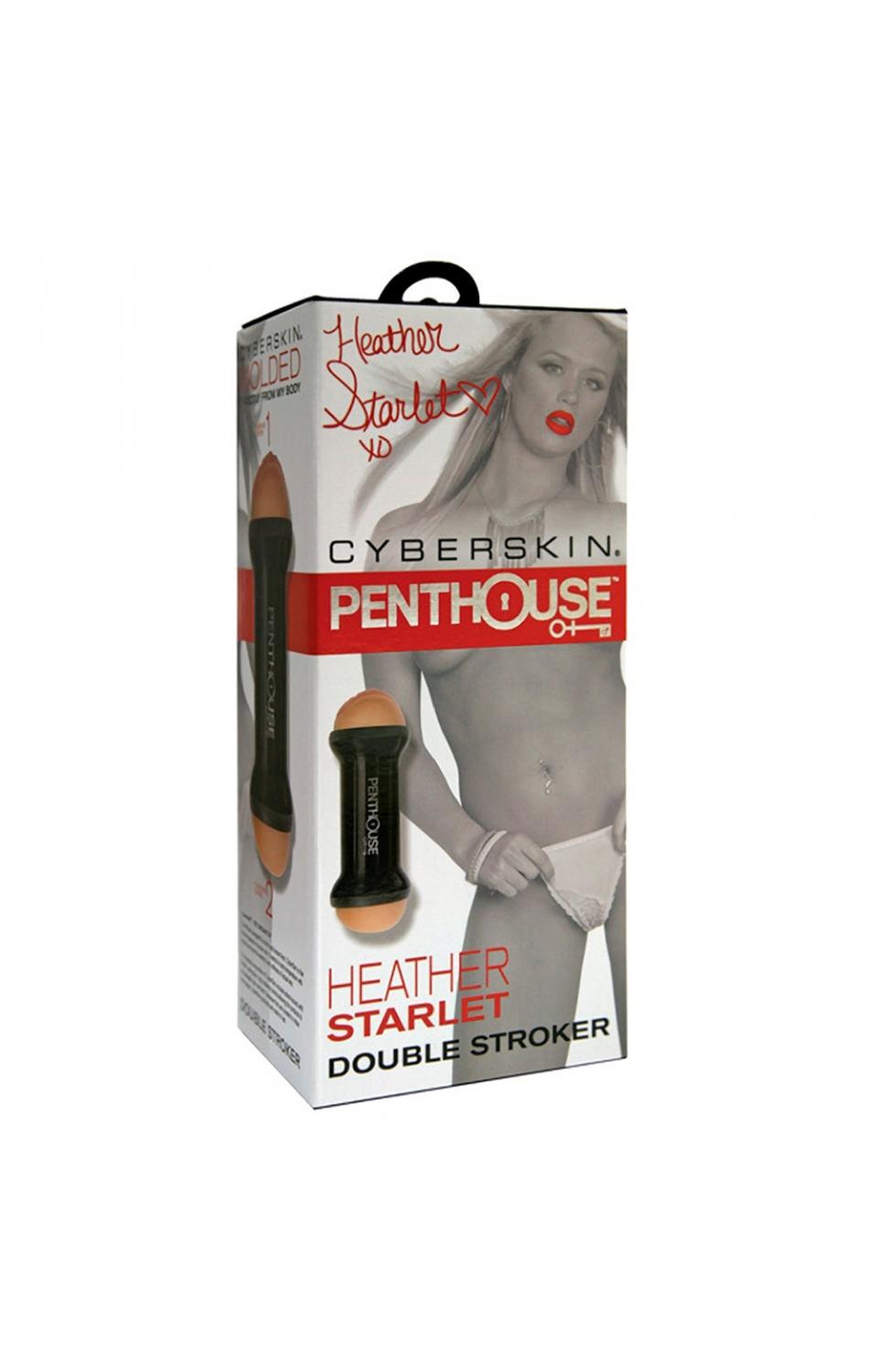 Penthouse Double Sided Stroker - Heather Starlet