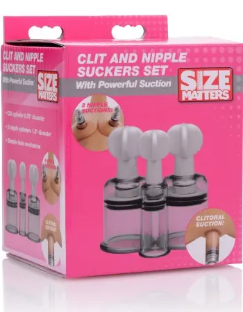 Clit and Nipple Suckers Set