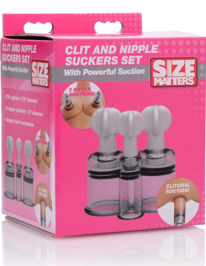 Clit and Nipple Suckers Set