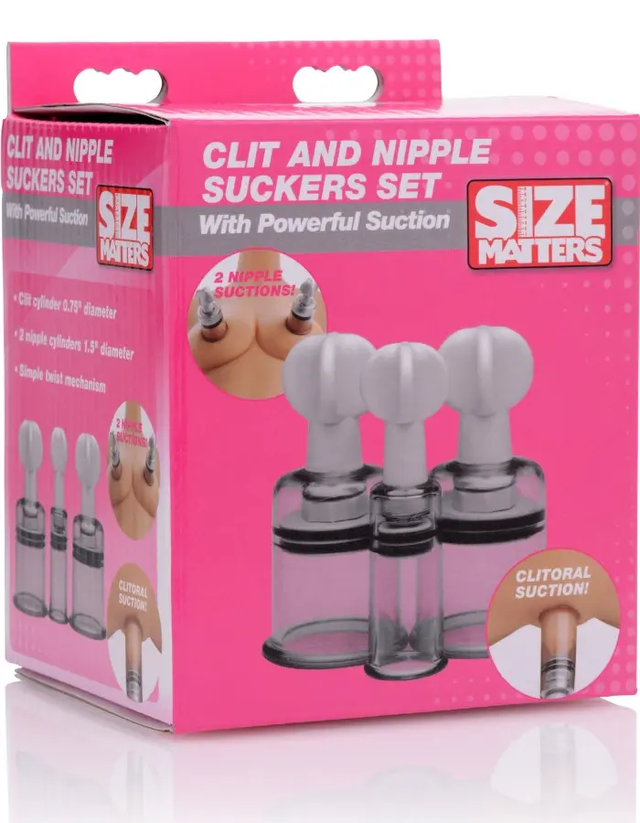 Clit and Nipple Suckers Set