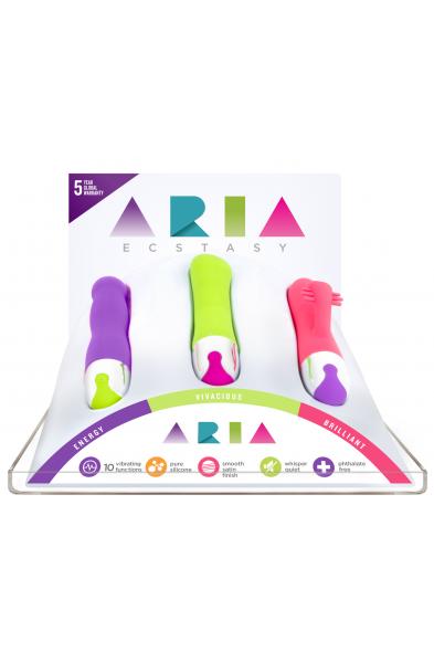 Aria Large Vibes Tester Display Kit  - Minimum Purchase Required