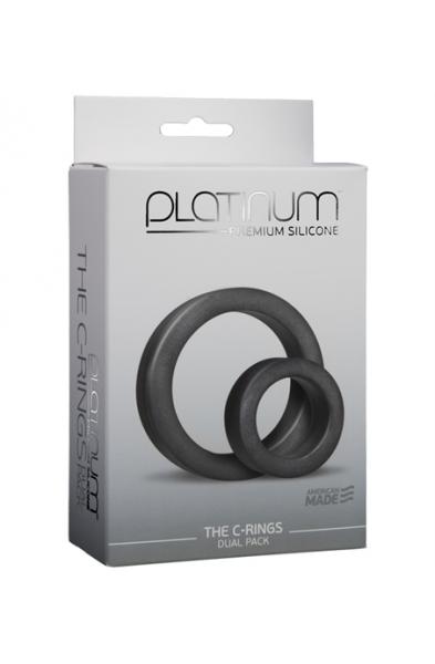 Platinum Premium Silicone - the C-Rings - Charcoal