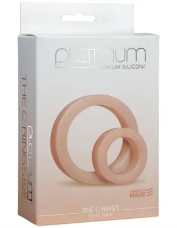 Platinum Premium Silicone - the C-Rings - White
