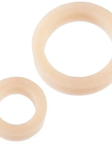 Platinum Premium Silicone - the C-Rings - White