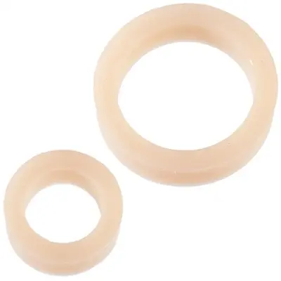 Platinum Premium Silicone - the C-Rings - White