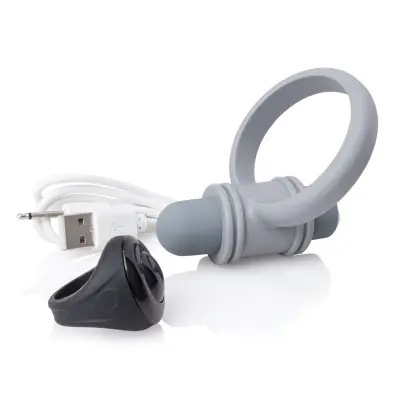 My Secret  Bullet and Ring for Him - Grey