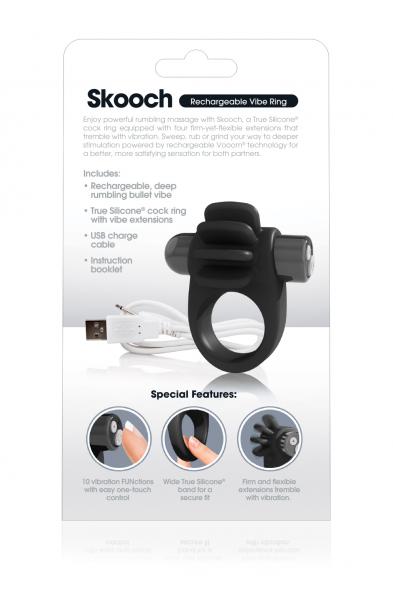 Charged Skooch Ring - Black