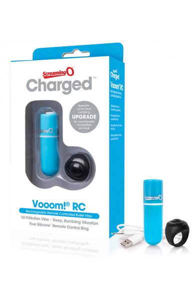 Charged Vooom Remote Control Bullet - Blue