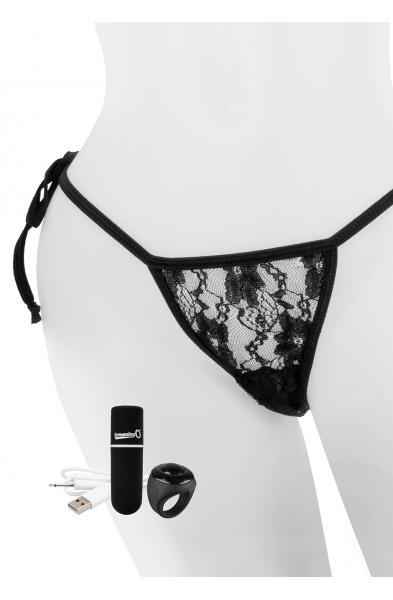 My Secret Charged Remote Control Panty Vibe -  Black