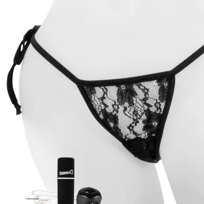 My Secret Charged Remote Control Panty Vibe - Black