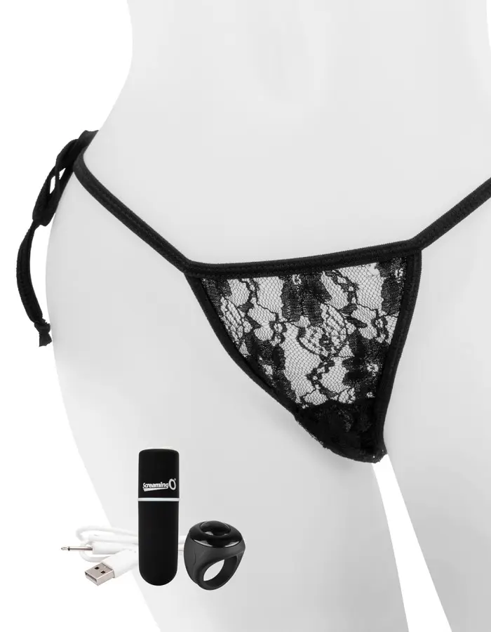 My Secret Charged Remote Control Panty Vibe - Black