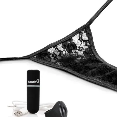 My Secret Charged Remote Control Panty Vibe - Black