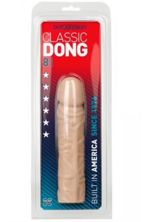 Classic 8 Inch Dong - White