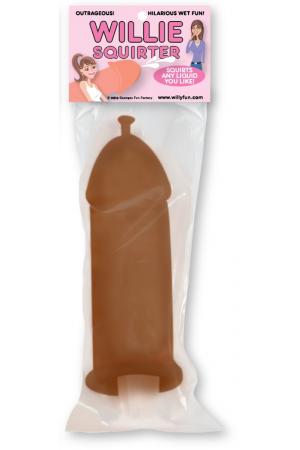 Brown XL Willie Squirter