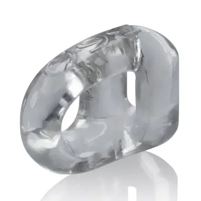 360 2- Way Cockring + Ballsling - Clear