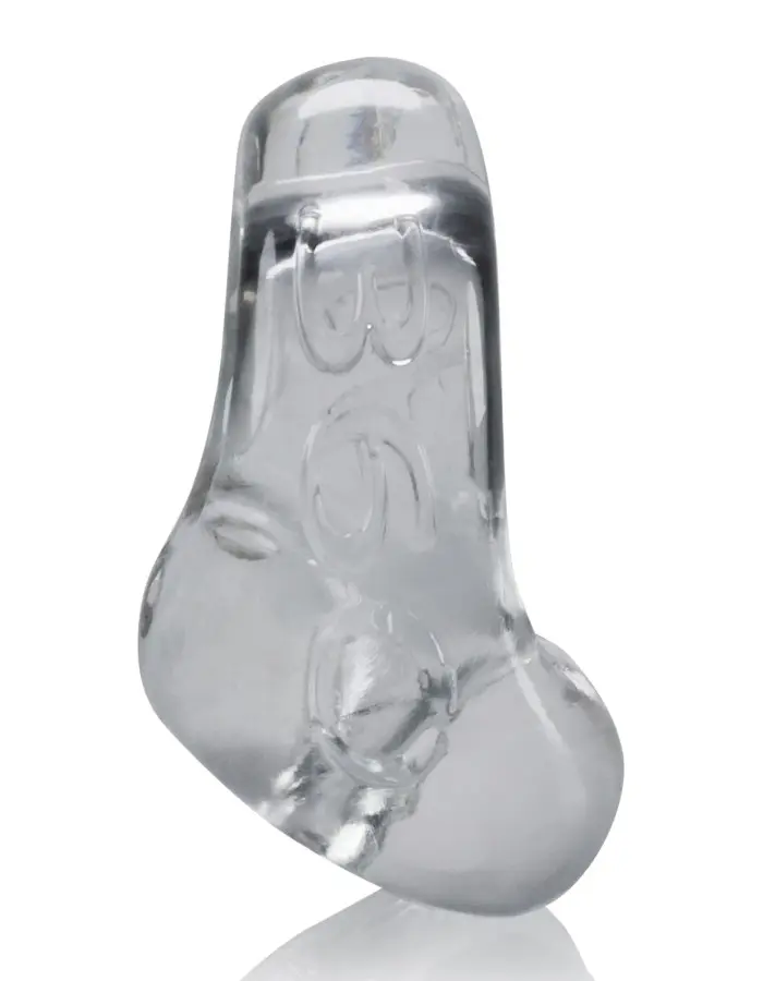 360 2- Way Cockring + Ballsling - Clear