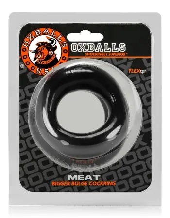 Meat Bigger Bulge Cockring - Black