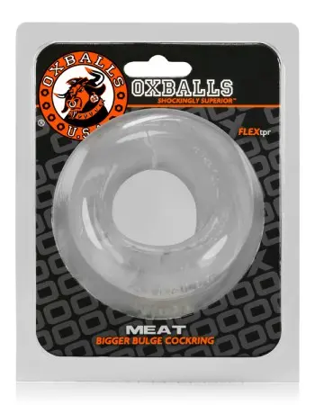 Meat Bigger Bulge Cockring - Clear