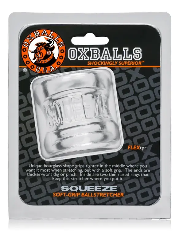 Squeeze Soft- Grip Ballstretcher - Clear