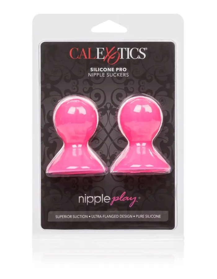 Nipple Play Silicone Pro Nipple Suckers - Pink