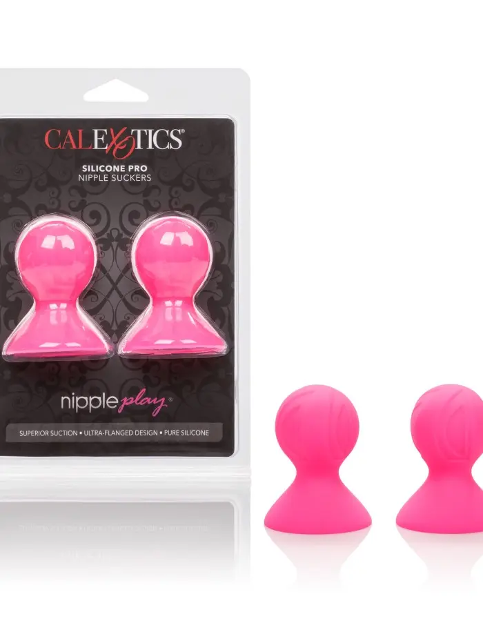 Nipple Play Silicone Pro Nipple Suckers - Pink