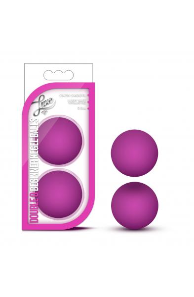 Luxe Double O Beginner Kegel Balls - Pink