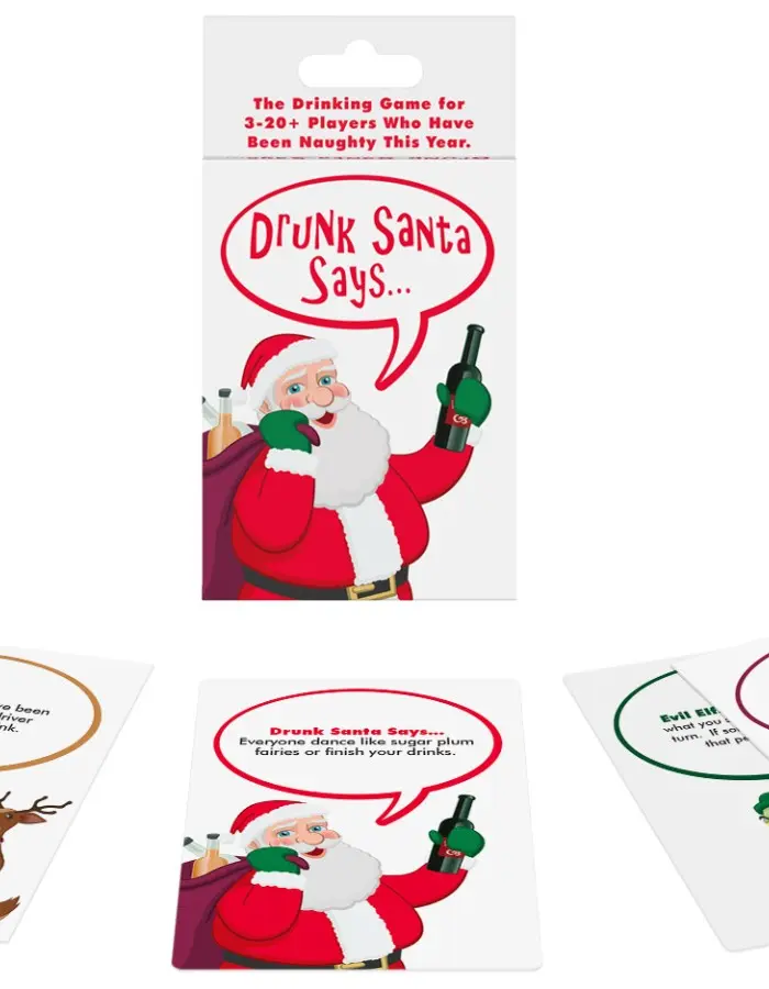 Drunk Santa Says