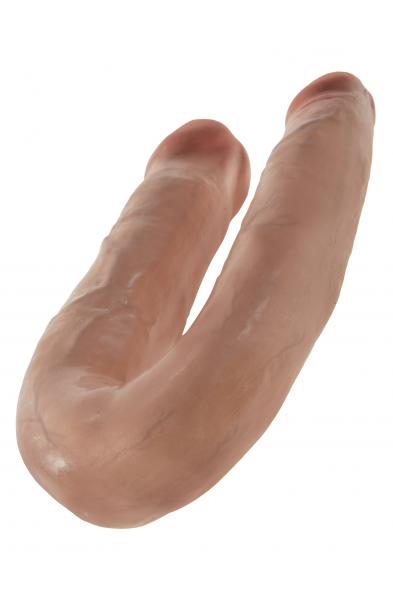 King Cock U-Shaped Medium Double Trouble - Tan