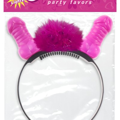Bachelorette Party Favors Flashing Light-Up  Pecker Headband