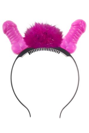 Bachelorette Party Favors Flashing Light-Up  Pecker Headband