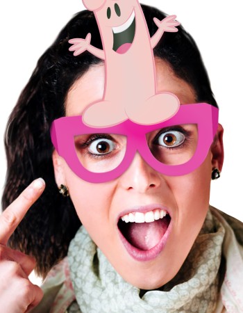 Bachelorette Party Favors Party Pecker Glasses -  8 Count