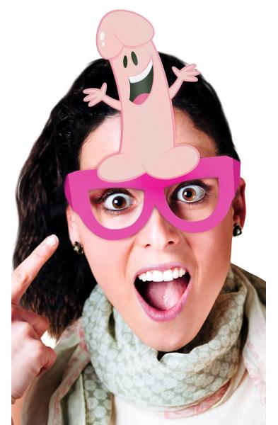 Bachelorette Party Favors Party Pecker Glasses -  8 Count