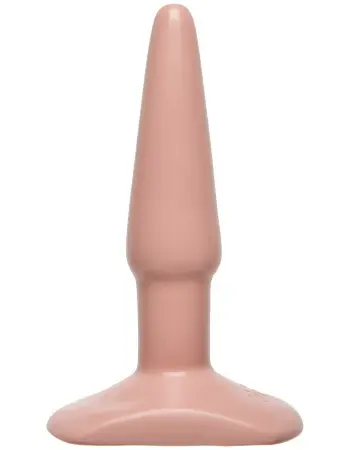 Classic Butt Plug Smooth - Small - White