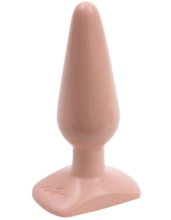 Classic Butt Plug Smooth - Medium - White