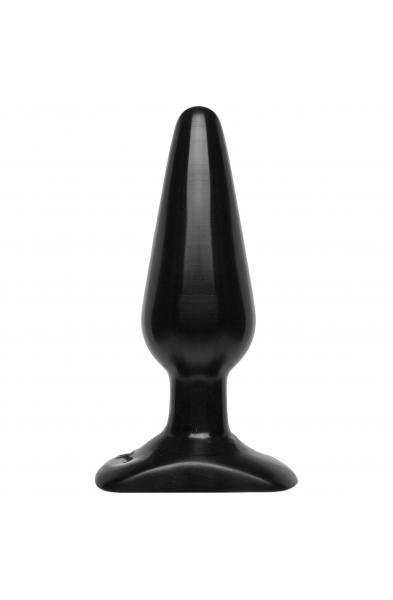 Classic Butt Plug Smooth - Medium - Black