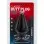 Classic Butt Plug Smooth - Large - Black
