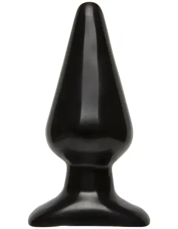 Classic Butt Plug Smooth - Large - Black