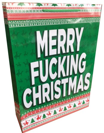 Merry Fucking Christmas - Large Gift Bag