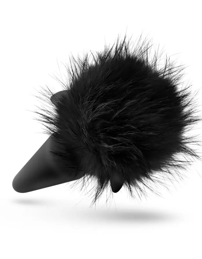 Pom Plugs Fur Pom Pom - Black