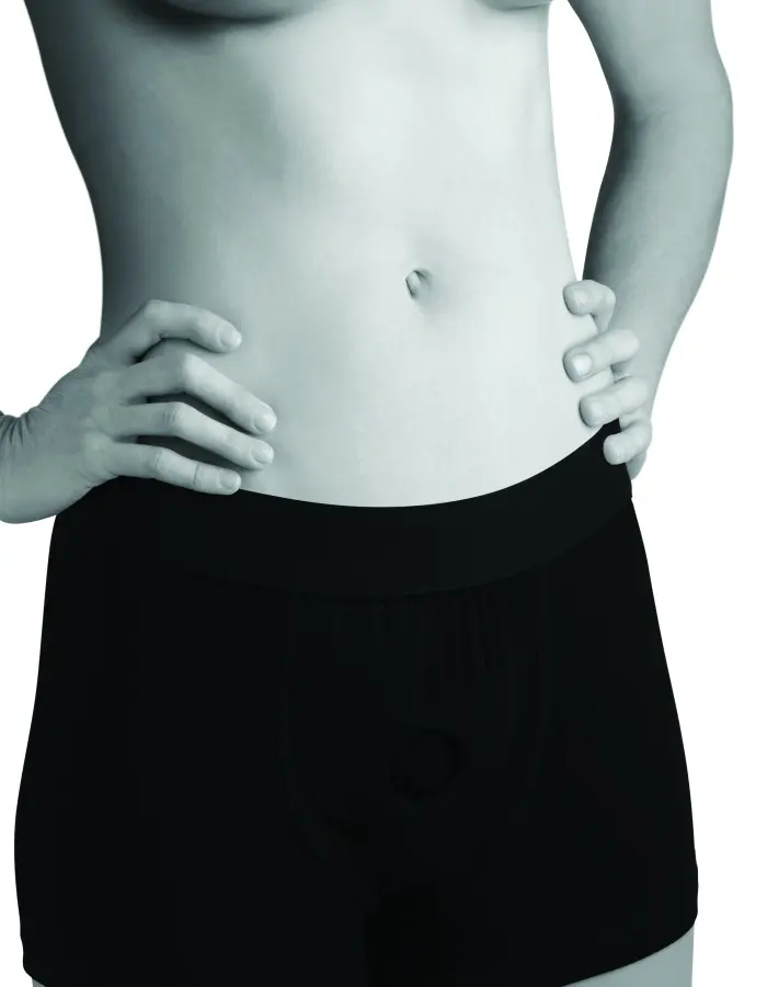 Mod Active Style Harness and Built in O Ring - L/ XL - Black