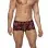 Kiss Me - Mini Short - Medium - Sheer Lips Black