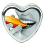 Edible Heart Candle - Mango - 4 Oz.