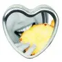 Edible Heart Candle - Pineapple - 4oz