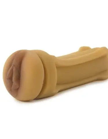 Cyberskin Vulcan Realistic Pussy With Vibration - Mocha