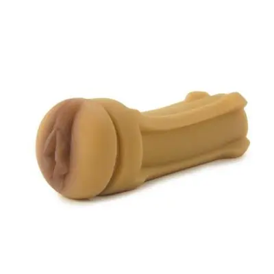 Cyberskin Vulcan Realistic Pussy With Vibration - Mocha