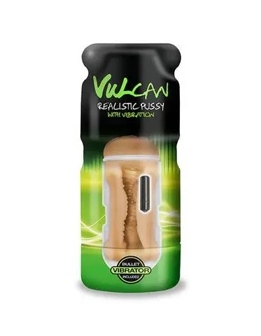 Cyberskin Vulcan Realistic Pussy With Vibration - Mocha
