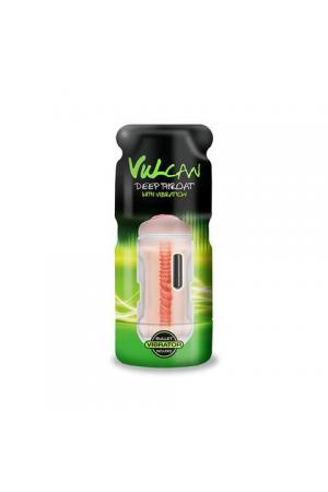 Cyberskin Vulcan Deep Throat With Vibration -  Cream