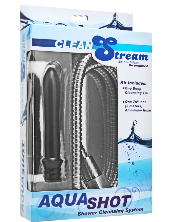 Clean Stream Aqua Shot Shower Enema Cleansing  System