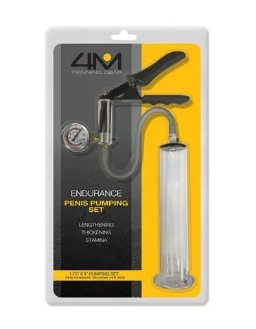 4m Endurance Penis Pumping Set - 1.75" X 9"